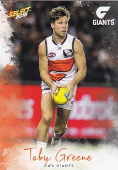 2018 Select Footy Stars #105 Toby Greene Front